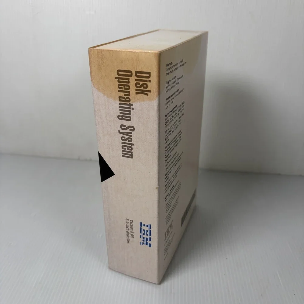 Vintage IBM DOS 5.0 Upgrade Kit Disk Operating System Software 3.5